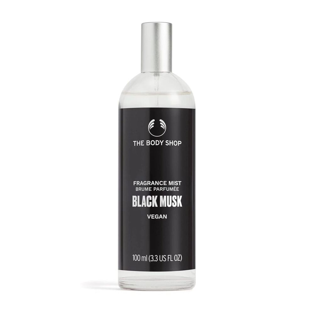 The Body Shop Black Musk Vegan Fragrance Body Mist 100ml New